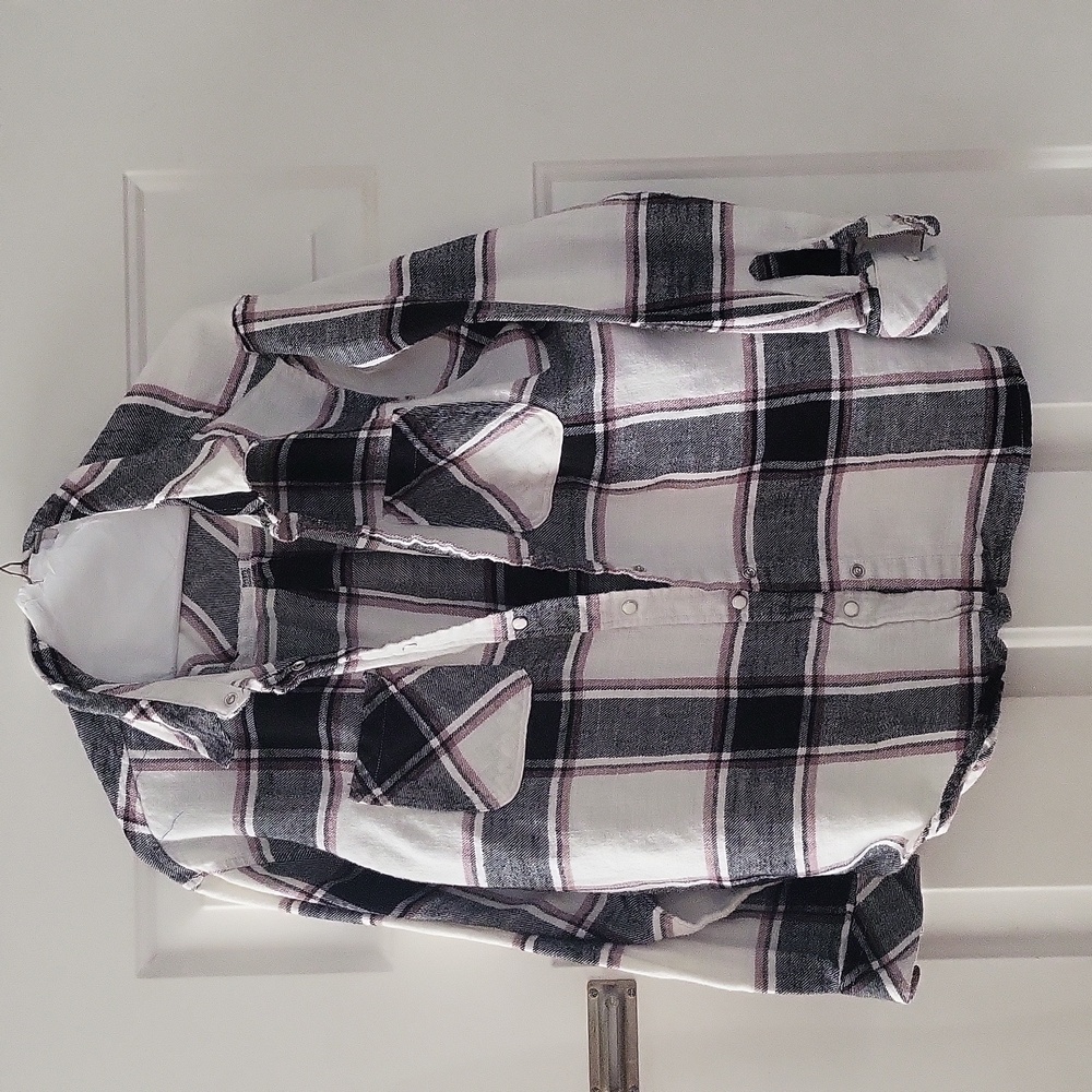 RSQ plaid flannel